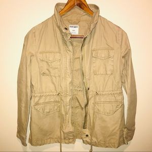 Old Navy Utility jacket cotton tan